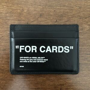Off-White “FOR CARDS” Cardholder
